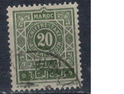 MAROC       N°  YVERT  TAXE 30 ( 22 ) OBLITERE    ( OB 11/ 09 ) - Postage Due