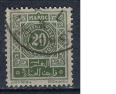 MAROC       N°  YVERT  TAXE 30 ( 24 ) OBLITERE    ( OB 11/ 09 ) - Timbres-taxe