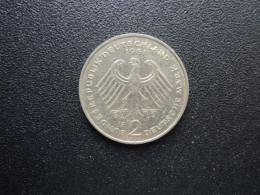 RÉPUBLIQUE FÉDÉRALE ALLEMANDE : 2 DEUTSCHE MARK   1981 F  Tranche B *   KM A127    SUP - 2 Marchi