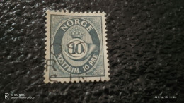 NORVEÇ-1920-40        10ÖRE     USED - Oblitérés