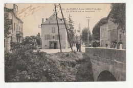 SAINT PIERRE DE BOEUF - LA PLACE DE LA BASCULE - 42 - Autres & Non Classés