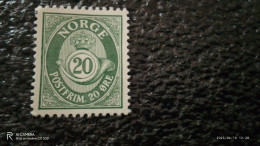 NORVEÇ-1920-40        20ÖRE     USED - Oblitérés