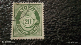 NORVEÇ-1920-40        20ÖRE     USED - Oblitérés