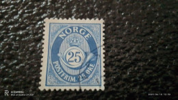 NORVEÇ-1920-40        25ÖRE     USED - Oblitérés