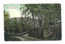 Cumberland  Postcard Grasmere The Wishing Gate Possible Naval Cancel - Grasmere