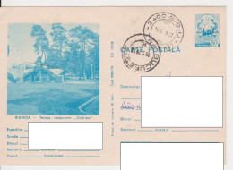 TOURISM BISTRITA RESTAURANT ,,CODRISOR,, ROMANIA POSTAL STATIONERY - Hostelería - Horesca