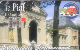 PIAF  -   VALENCIENNES  -  100 Unités - Cartes De Stationnement, PIAF
