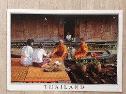 Ansichtskarte - Motiv Glaube - Mönche In Thailand - Buddhism