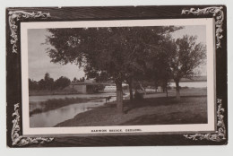Australia VICTORIA VIC Barwon River Bridge GEELONG Thacker & Purdie Postcard C1908 - Geelong