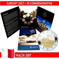 D0292# Malta 2017. Set Anual Con 2€ Conmemorativa (BU) WCC#MS38 - Malte