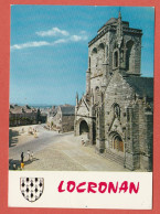 Delcampe - CP 29 LOCRONAN 15  L' Eglise  Et La Chapelle Du Pénity - Locronan