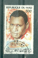 MALI - POSTE AERIENNE N°513 Oblitéré - 10° Anniversaire De La Mort De Paul Robeson. - Mali (1959-...)