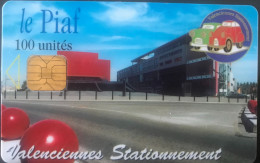 PIAF  -   VALENCIENNES  -     Valenciennes Stationnement  -  100 Unités - Cartes De Stationnement, PIAF