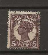 1895 USED Queensland Mi 87 - Used Stamps