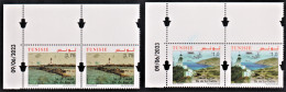 2023.Tunisie-emission N°8, - Les Iles De Tunisie -Ile De Kuriat & Ile De La Galite -  En Paire H  Coin Daté / 4v. MNH** - Isole