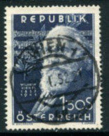 AUSTRIA 1951 Kienzl Death Anniversary Used.  Michel 967 - Oblitérés