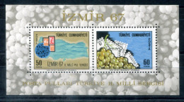 TÜRKEI - Block 13, Bl.13 Mnh - Izmir 67 - TÜRKIYE / TURQUIE - Blocchi & Foglietti