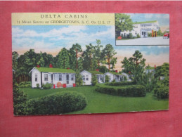 Delta Cabins. 11 Miles South Of Georgetown. - South Carolina >      Ref 6093 - Sonstige & Ohne Zuordnung