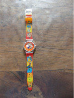 Montre Kinder  Anniversaire 30 Ans 1975-2005, Avec Notice - Relojes Publicitarios