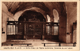 CPA Haute Isle Grille Choeur De L'Eglise (1317774) - Haute-Isle