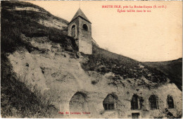 CPA Haute Isle Eglise Taillee Dans Le Roc (1317775) - Haute-Isle