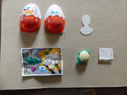 Oeuf Kinder Joy Israël Eilat Complet Avec Figurine Et Notice 2008 - Autres & Non Classés