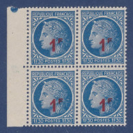 TIMBRE FRANCE N° 791 NEUF ** BLOC DE 4 BDF - Used Stamps