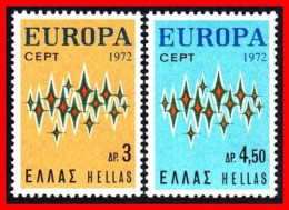 Greece 1972 Europa CEPT (**) Mi 1106-07 M€ 4,-; Y&T 1084-85 - € 3,50 - 1972
