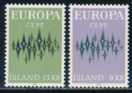 Iceland 1972 Europa CEPT (**) Mi 460-61; Y&T 414-15 - € 5,- - Ungebraucht