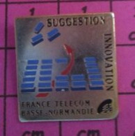 513D Pin's Pins / Beau Et Rare / THEME : FRANCE TELECOM / SUGGESTION INNOVATION BASSE-NORMANDIE - France Telecom