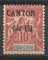 CANTON N° 21 NEUF* TRACE DE CHARNIERE / Hinge / MH - Ongebruikt