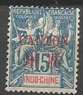 CANTON N° 7 NEUF*  CHARNIERE / Hinge / MH - Unused Stamps