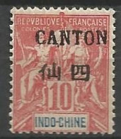 CANTON N° 21 NEUF* TRACE DE CHARNIERE / Hinge / MH - Ongebruikt