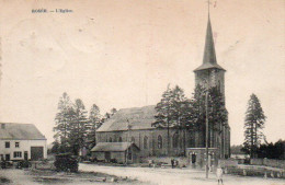 Rosée  L'eglise Petite Animation Voyagé En 1921 - Florennes