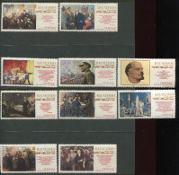 USSR:Soviet Union:Russia:Unused Stamps Serie V.I.Lenin 1870-1970, MNH - Lénine