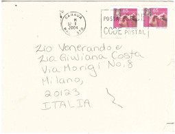 LETTERA PER ITALIA - Storia Postale