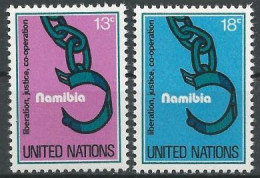 UNO NEW YORK 1978 Mi-Nr. 320/21 ** MNH - Unused Stamps