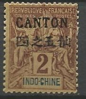 CANTON N° 18 NEUF* TRACE DE CHARNIERE / Hinge / MH - Ongebruikt