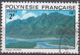 Polynésie Française 1974 Michel 178 O Cote (2005) 2.00 € Vue Sur La Lagune Cachet Rond - Gebruikt