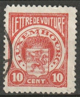 Luxembourg Lettre De Voiture 10 Cent - Revenue Stamps