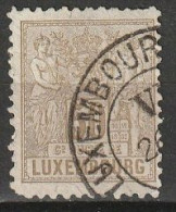 Luxembourg 1882 - MiNr. 54C ( 11,5: 12), Gestempelt - 1882 Alegorias