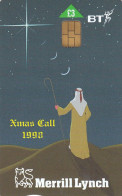 UK - Merrill Lynch/Xmas Call 1998(PRO450), Tirage 2000ex, Mint, Christmas - Other & Unclassified