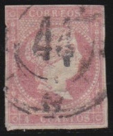 Espagne    .  Y&T   .  43A     .   O   .    Oblitéré - Used Stamps