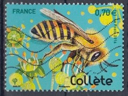 FRANCE 6460,used,falc Hinged - Abeilles