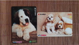Dogs 2 Metrocards Used Rare - Honden