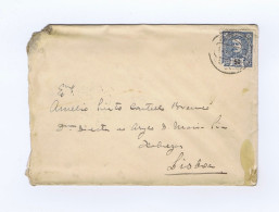 C25A56) Portugal 1906 LISBOA > Aurélio Pinto Castelo Branco Diretor Asilo D. Maria Pia LISBOA - Lettres & Documents