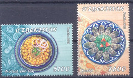 2022. Uzbekistan, National Cuisine, 2v, Mint/** - Ouzbékistan