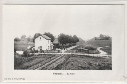 NANTILLY   70  HAUTE SAONE  - PHOTO - LA GARE - Otros & Sin Clasificación