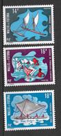 Wallis-et-Futuna N 182 à 184** Neuf Sans Charnière - Unused Stamps