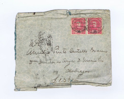 C25A61) Portugal 1906  > Aurélio Pinto Castelo Branco Diretor Asilo D. Maria Pia LISBOA - Cartas & Documentos